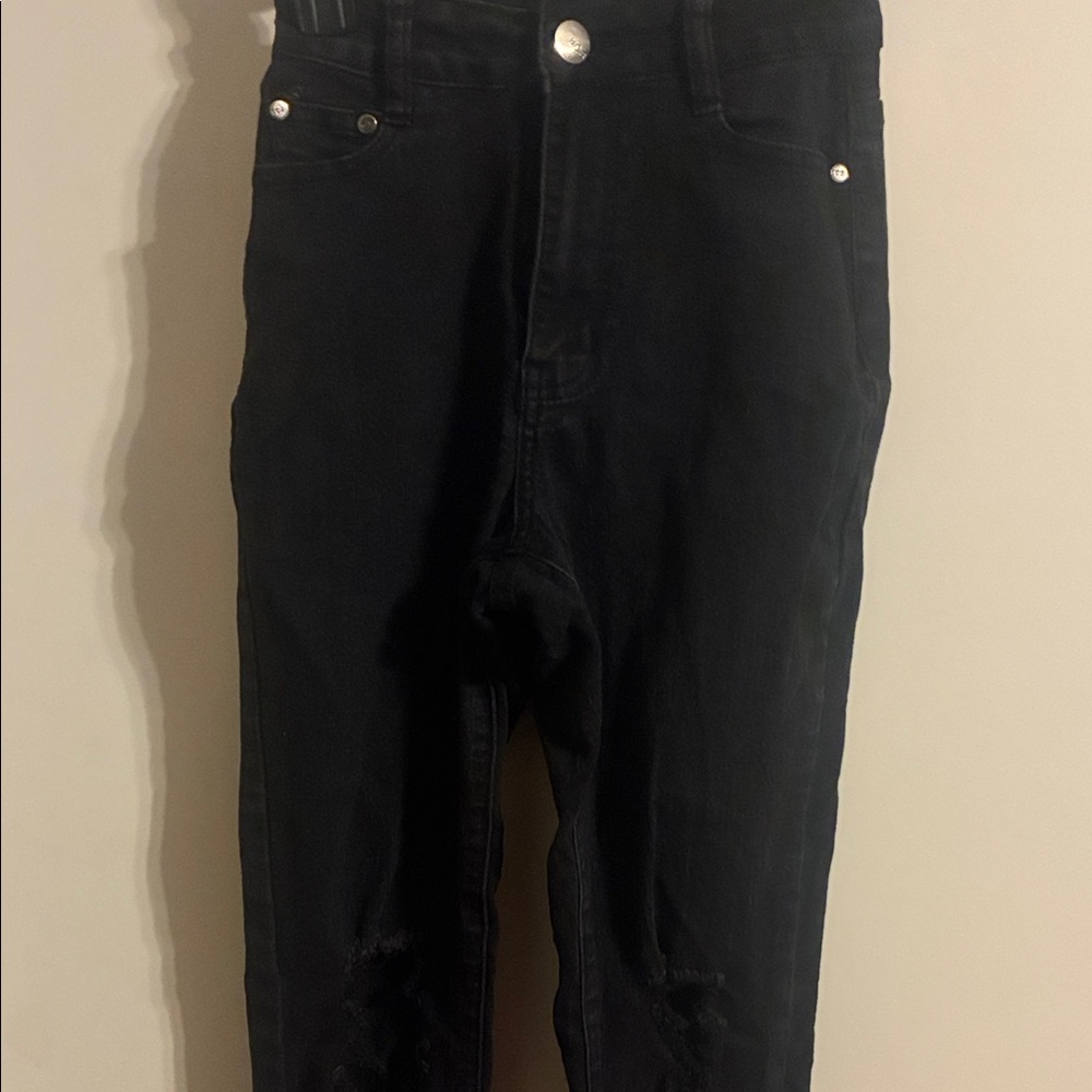 Elegant Black Skinny Jeans for Women